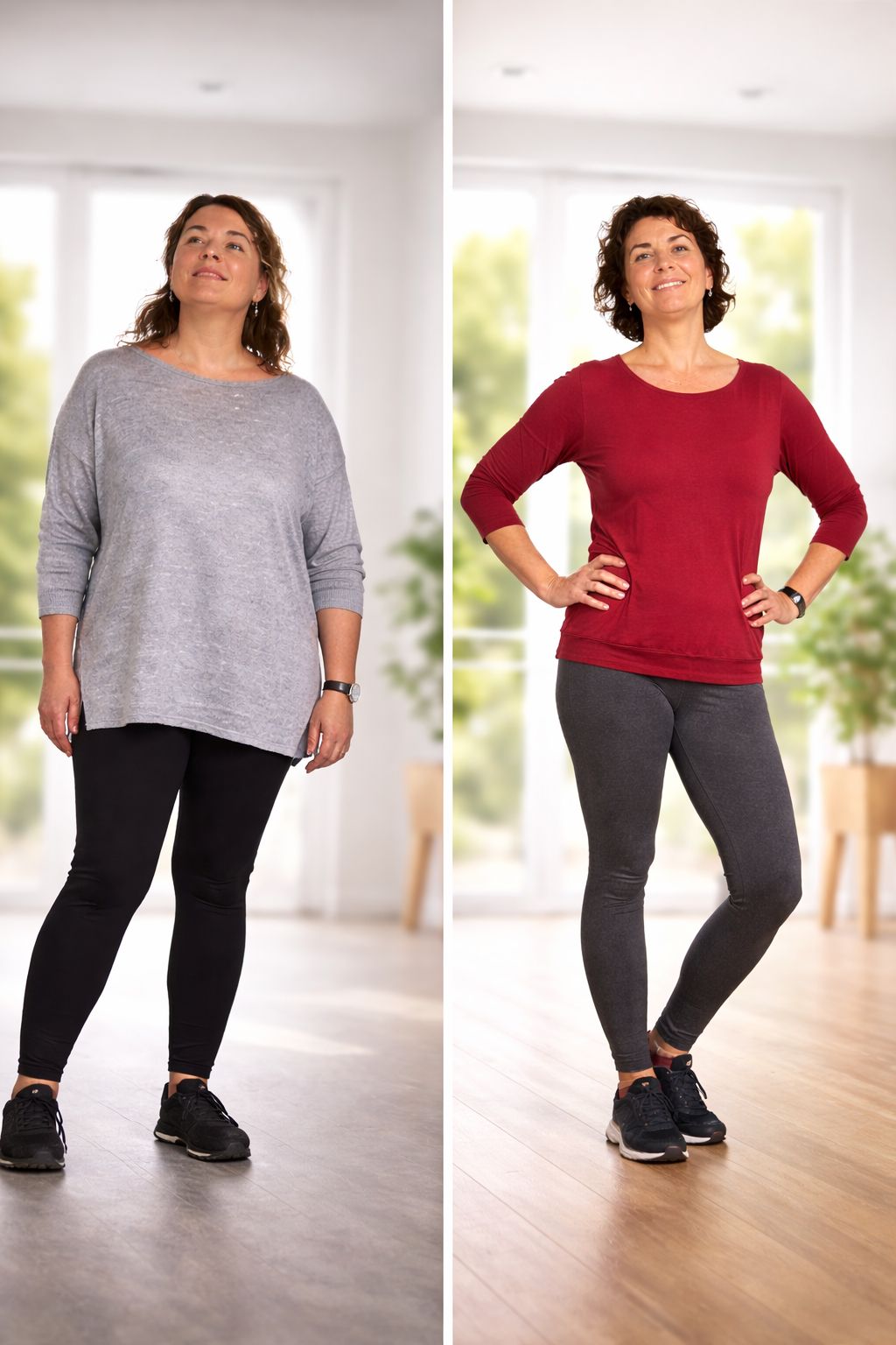 Personal Training in Bensheim & Heppenheim - Veränderung Kundin